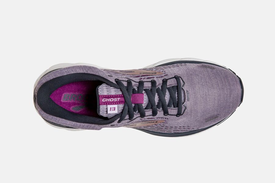 Brooks Ghost 13 Road Running Shoes Womens Purple 392758-EFA